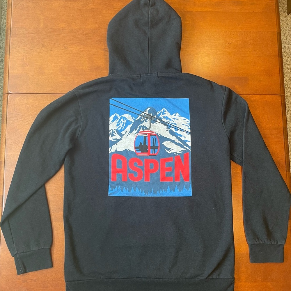 Retrofit Aspen Ski Slopes Sweatshirt L